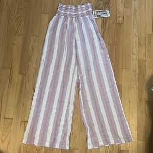 NWT linen pants